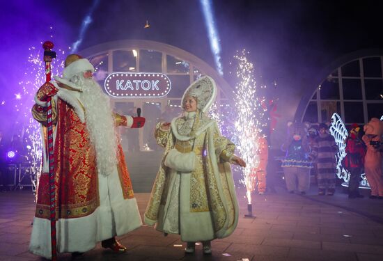 Russia New Year Festive Season Preparations 