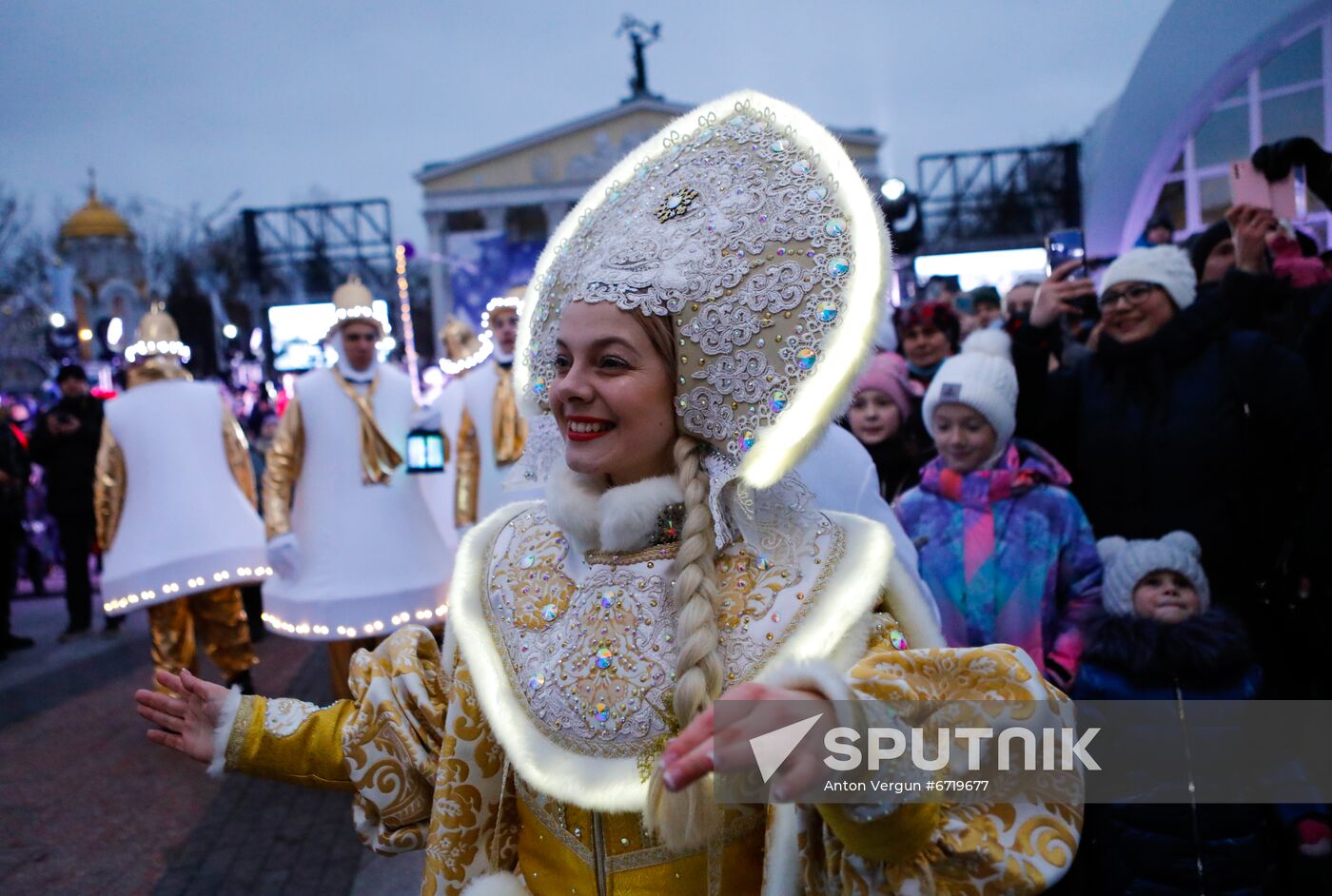 Russia New Year Festive Season Preparations 