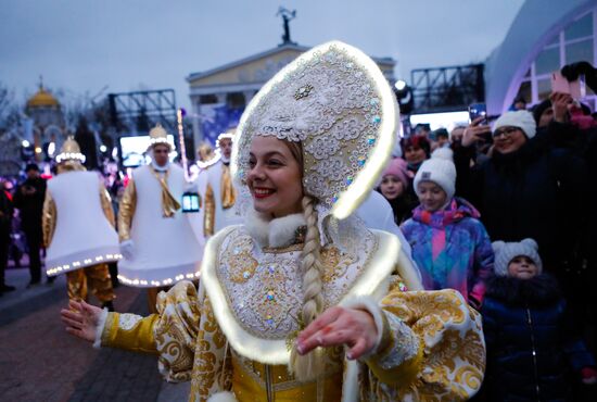 Russia New Year Festive Season Preparations 