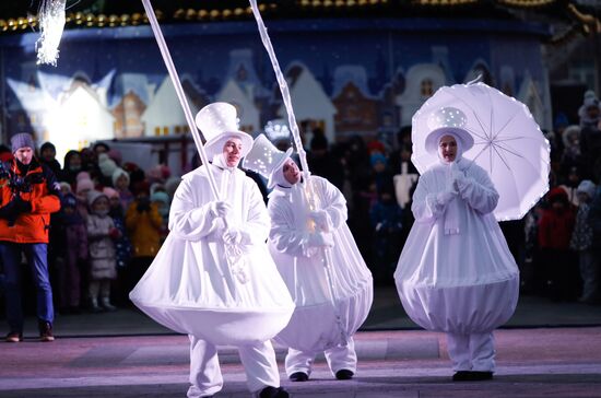 Russia New Year Festive Season Preparations 