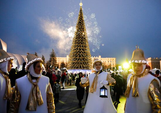 Russia New Year Festive Season Preparations 