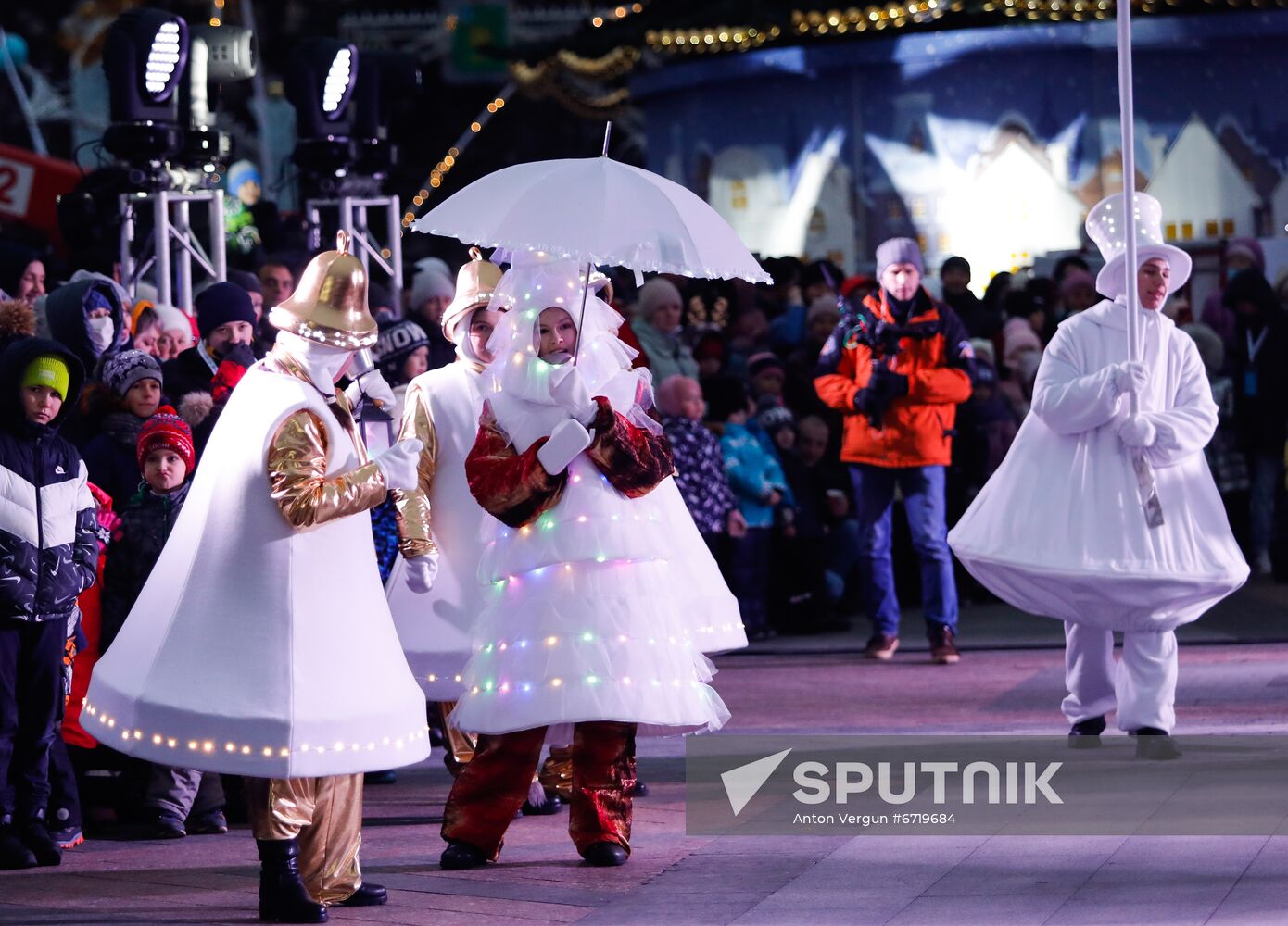 Russia New Year Festive Season Preparations 