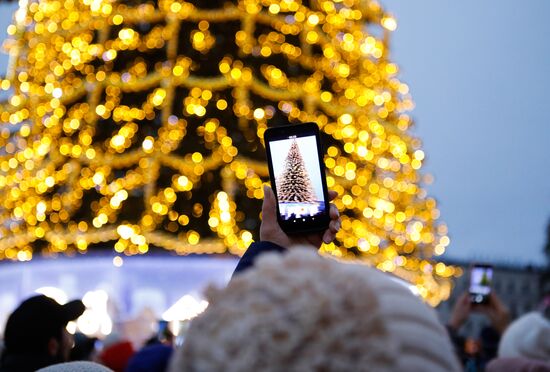 Russia New Year Festive Season Preparations 