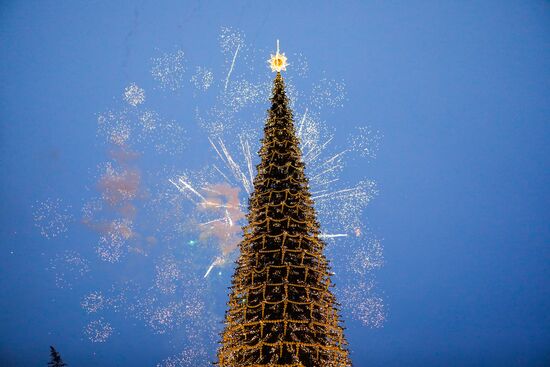 Russia New Year Festive Season Preparations 