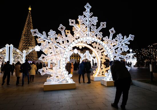 Russia New Year Festive Season Preparations 