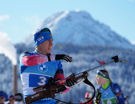 Austria Biathlon World Cup Men