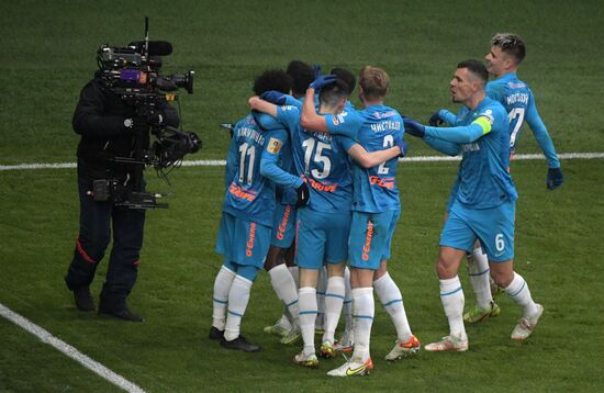 Russia Soccer Premier-League Dynamo - Zenit