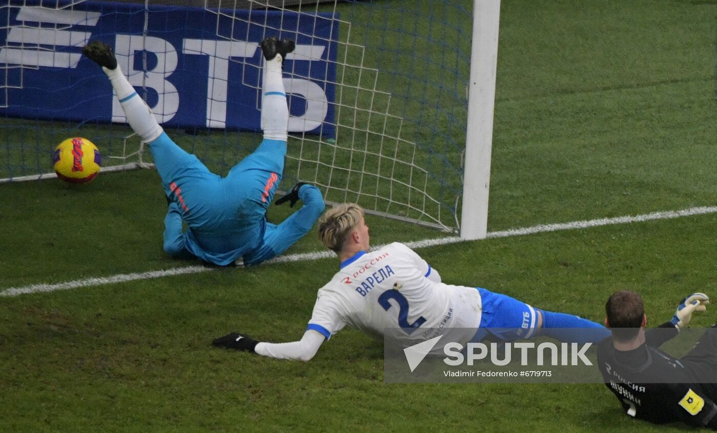 Russia Soccer Premier-League Dynamo - Zenit