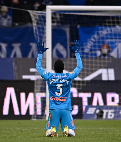 Russia Soccer Premier-League Dynamo - Zenit