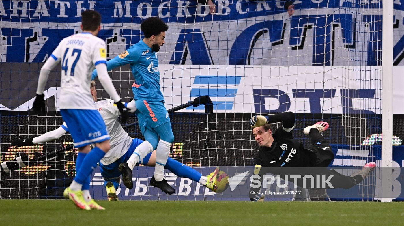 Russia Soccer Premier-League Dynamo - Zenit