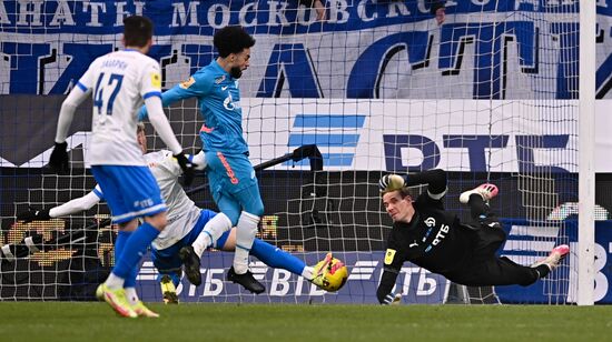 Russia Soccer Premier-League Dynamo - Zenit