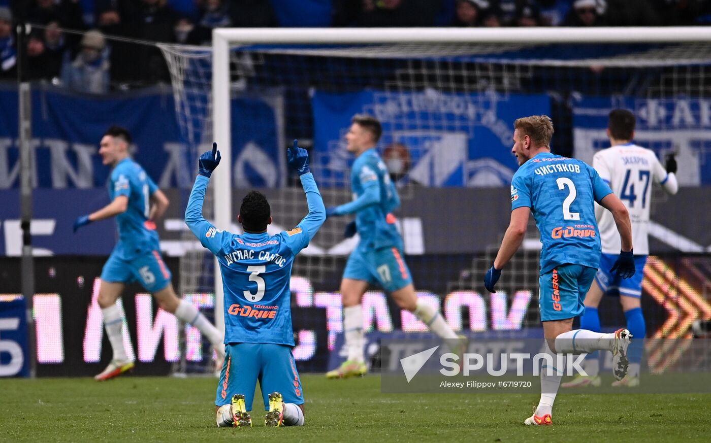 Russia Soccer Premier-League Dynamo - Zenit