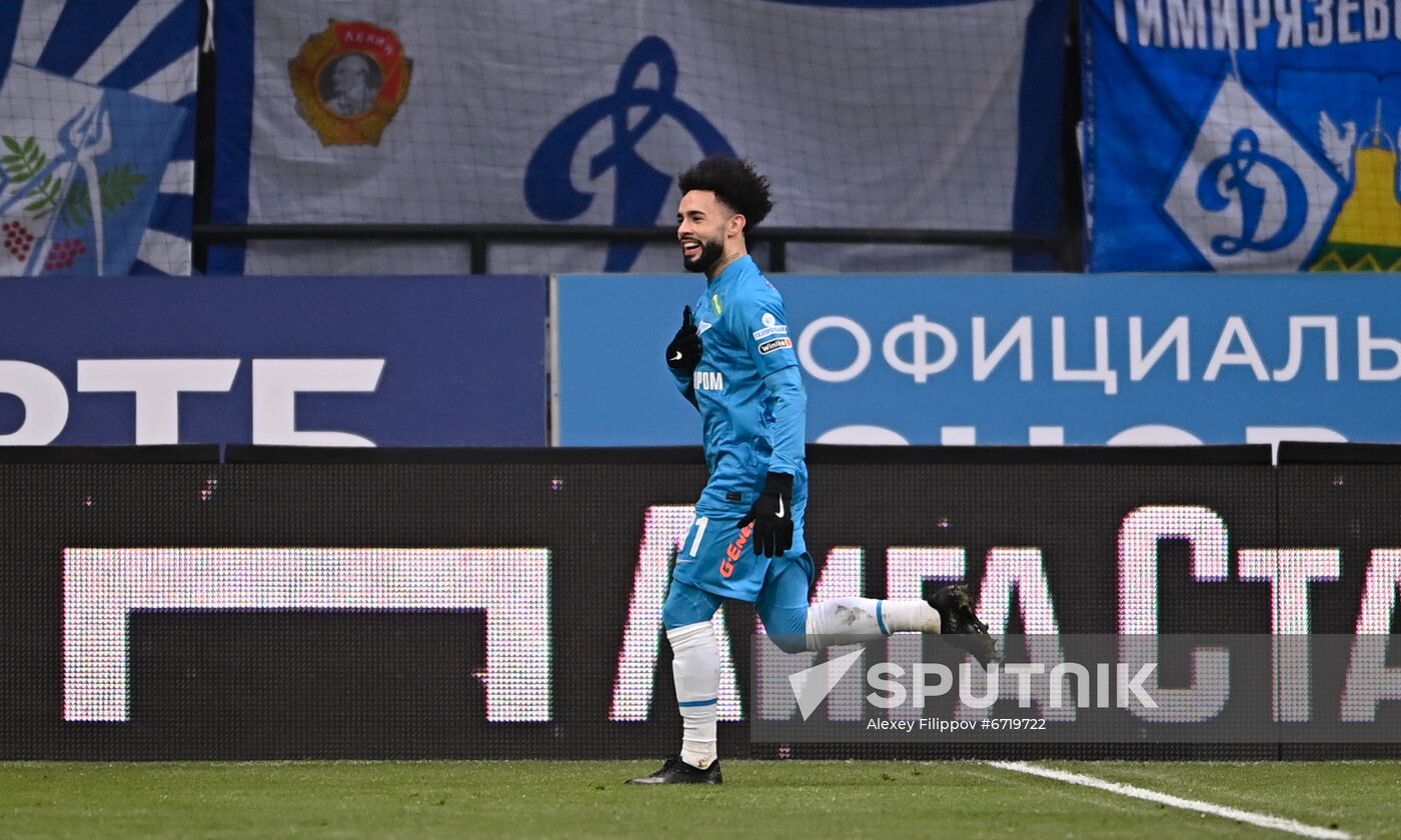 Russia Soccer Premier-League Dynamo - Zenit