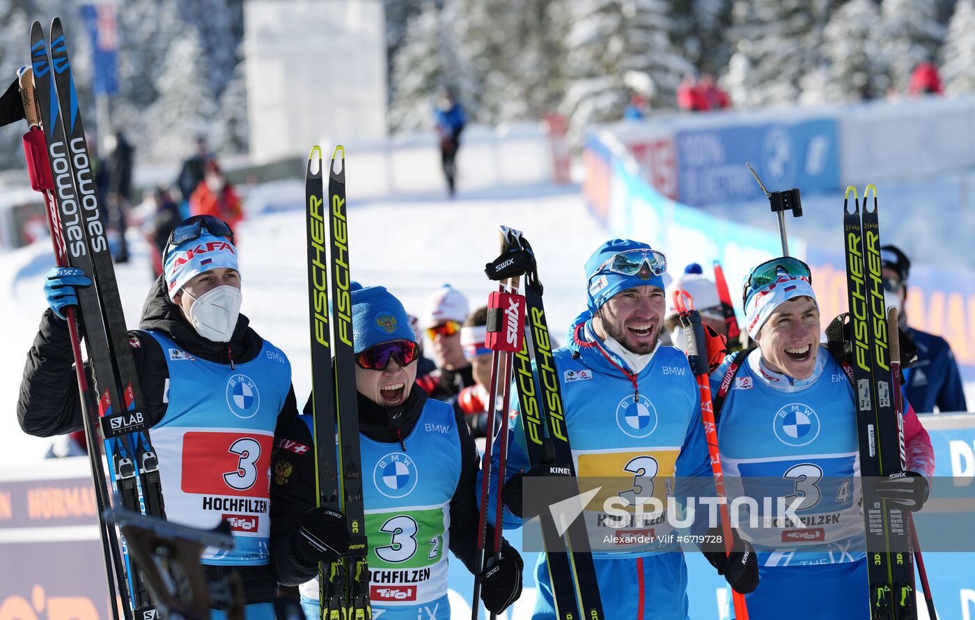 Austria Biathlon World Cup Men