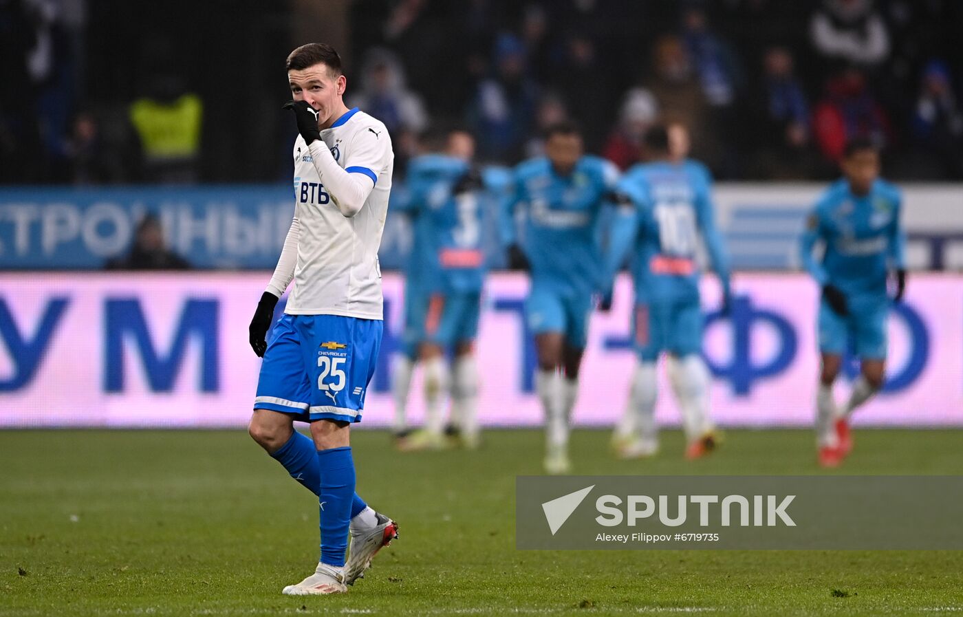 Russia Soccer Premier-League Dynamo - Zenit