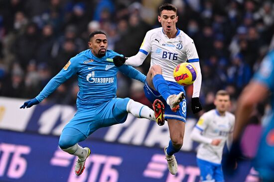 Russia Soccer Premier-League Dynamo - Zenit