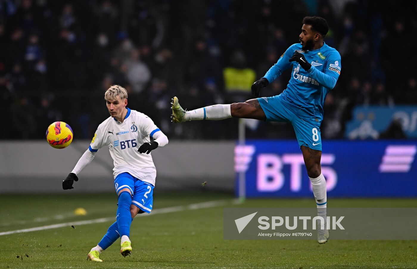 Russia Soccer Premier-League Dynamo - Zenit