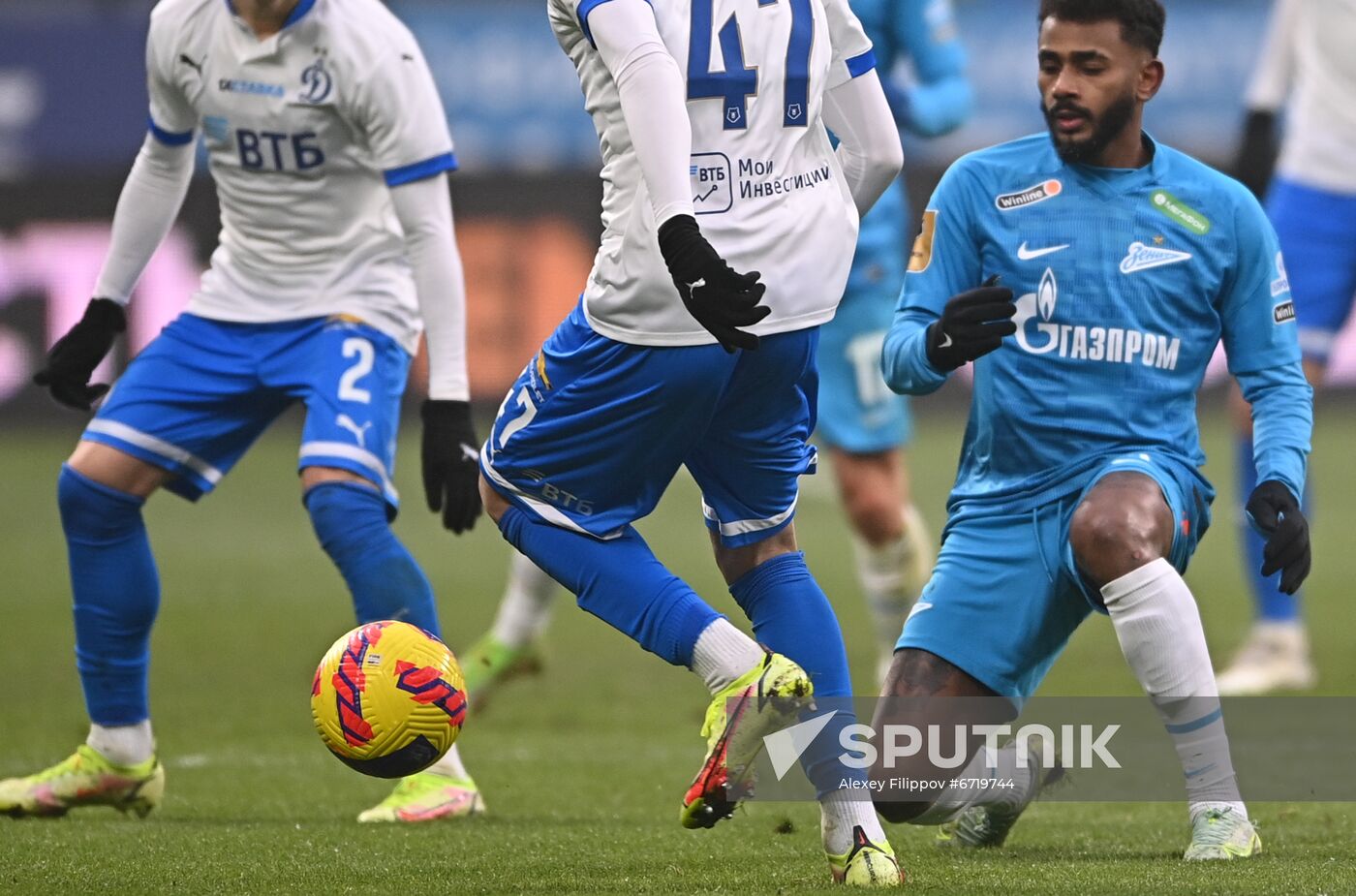 Russia Soccer Premier-League Dynamo - Zenit