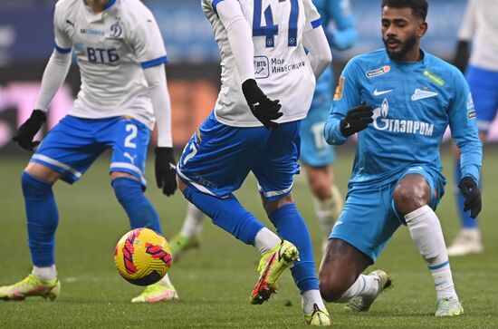 Russia Soccer Premier-League Dynamo - Zenit