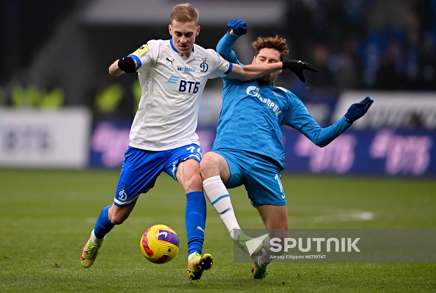 Russia Soccer Premier-League Dynamo - Zenit