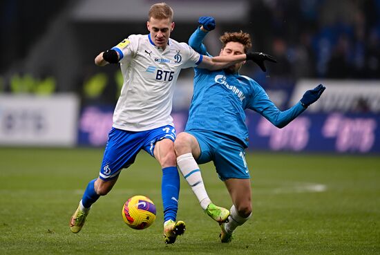 Russia Soccer Premier-League Dynamo - Zenit