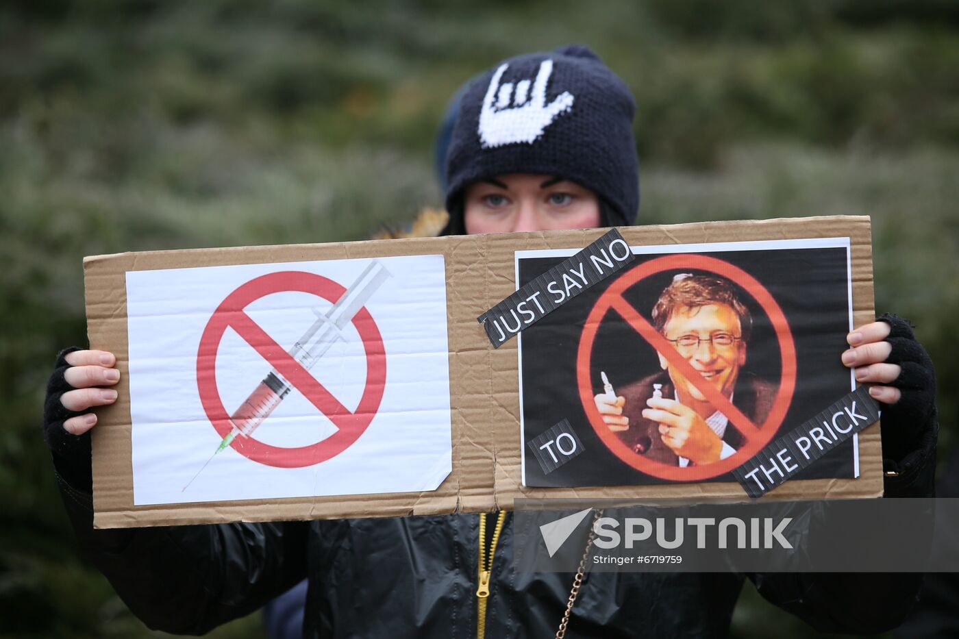 Ukraine Coronavirus Restrictions Protest