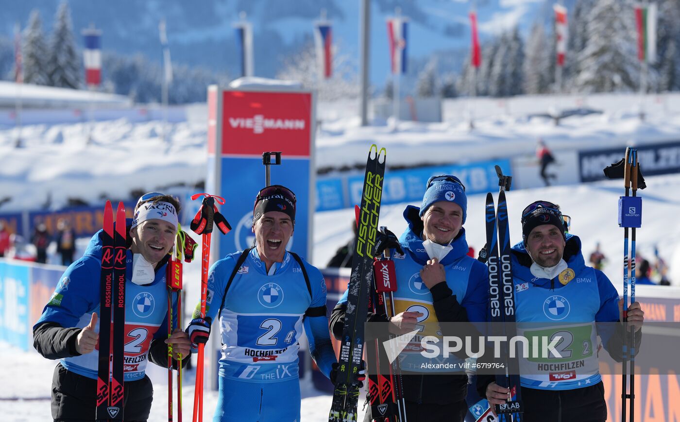 Austria Biathlon World Cup Men