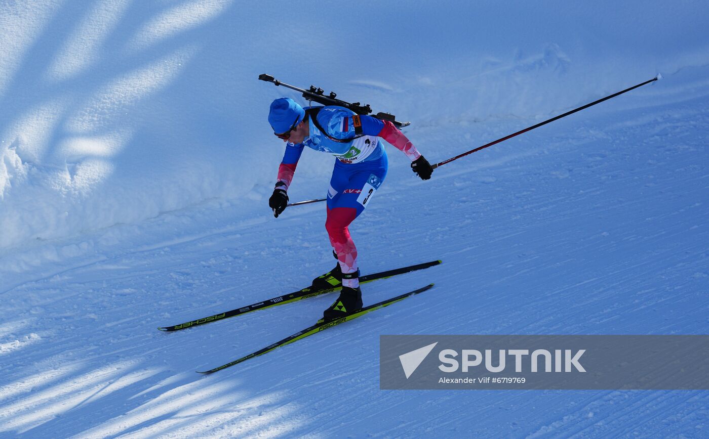 Austria Biathlon World Cup Men