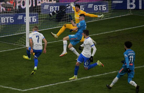 Russia Soccer Premier-League Dynamo - Zenit