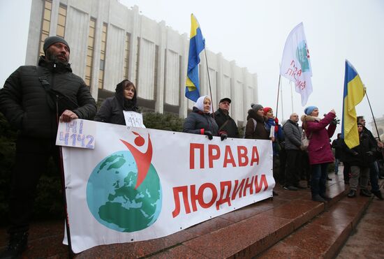 Ukraine Coronavirus Restrictions Protest