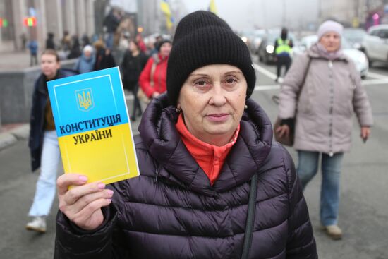 Ukraine Coronavirus Restrictions Protest
