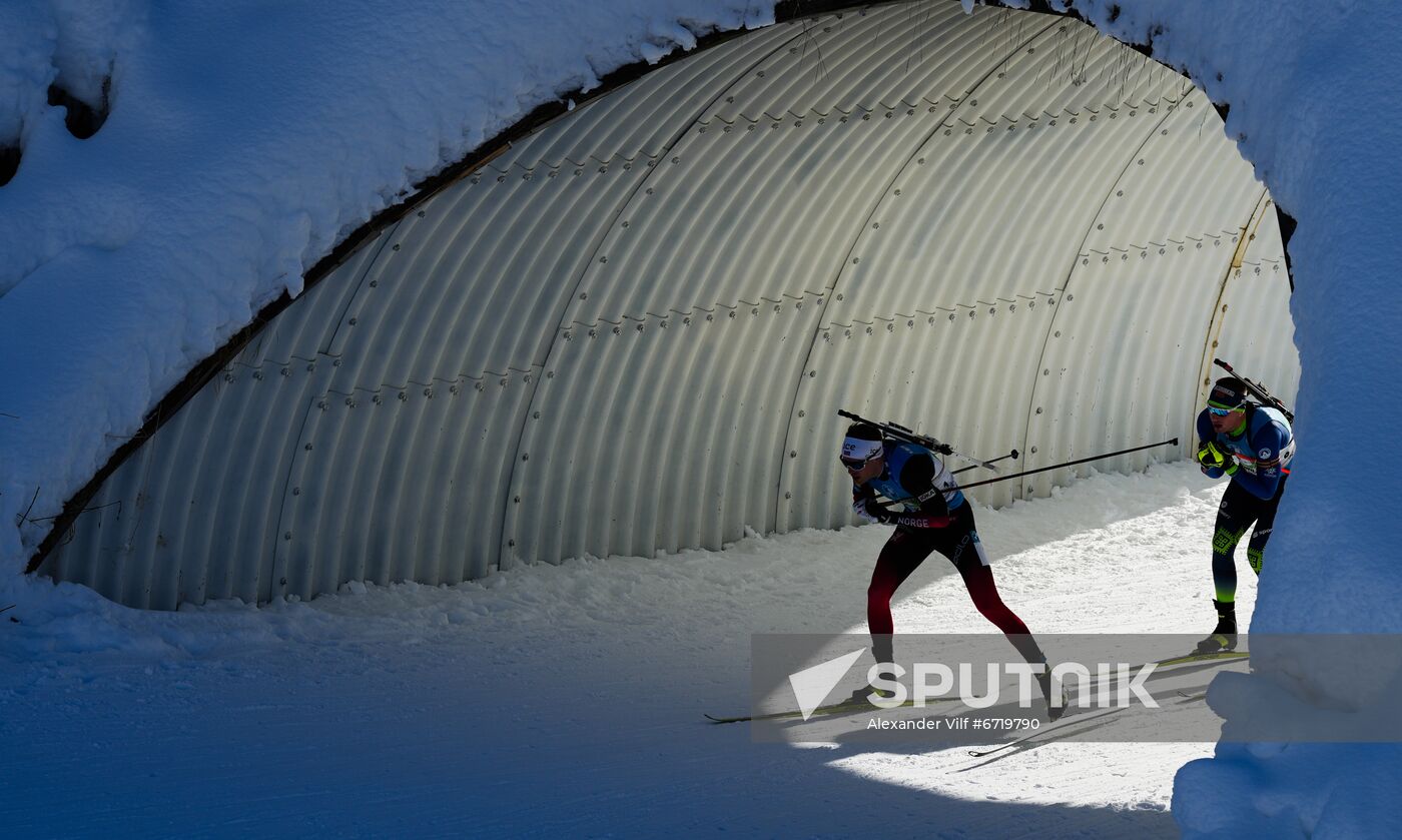 Austria Biathlon World Cup Men