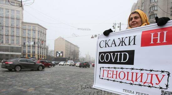 Ukraine Coronavirus Restrictions Protest