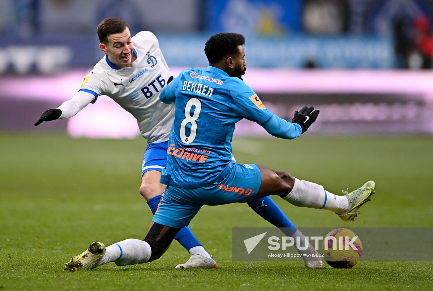 Russia Soccer Premier-League Dynamo - Zenit