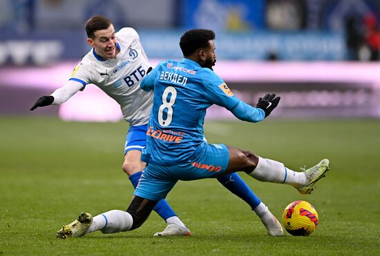 Russia Soccer Premier-League Dynamo - Zenit