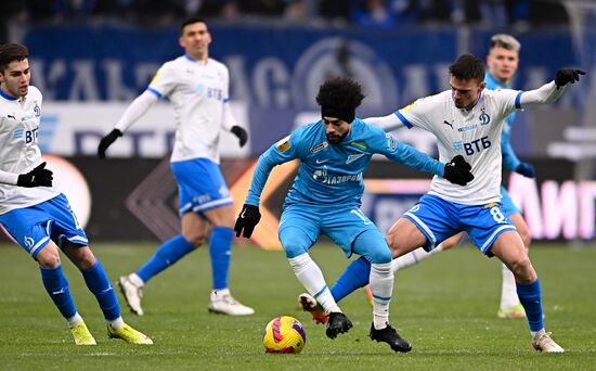 Russia Soccer Premier-League Dynamo - Zenit