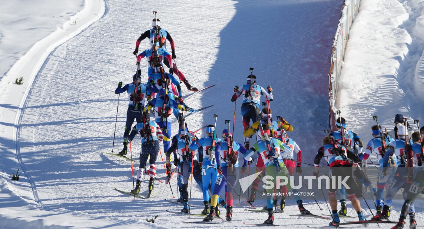 Austria Biathlon World Cup Men