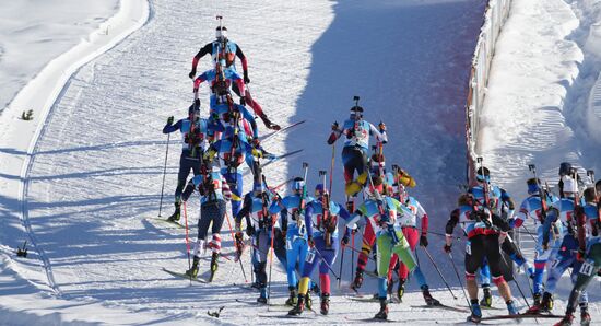 Austria Biathlon World Cup Men