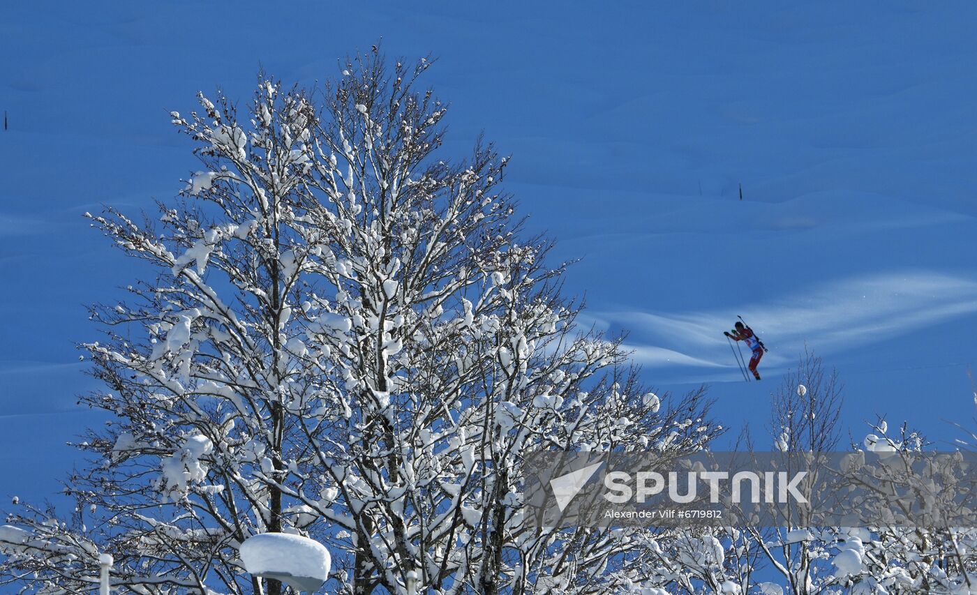 Austria Biathlon World Cup Men