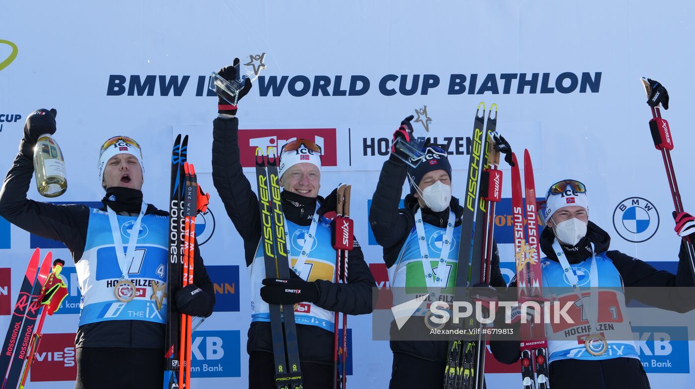 Austria Biathlon World Cup Men