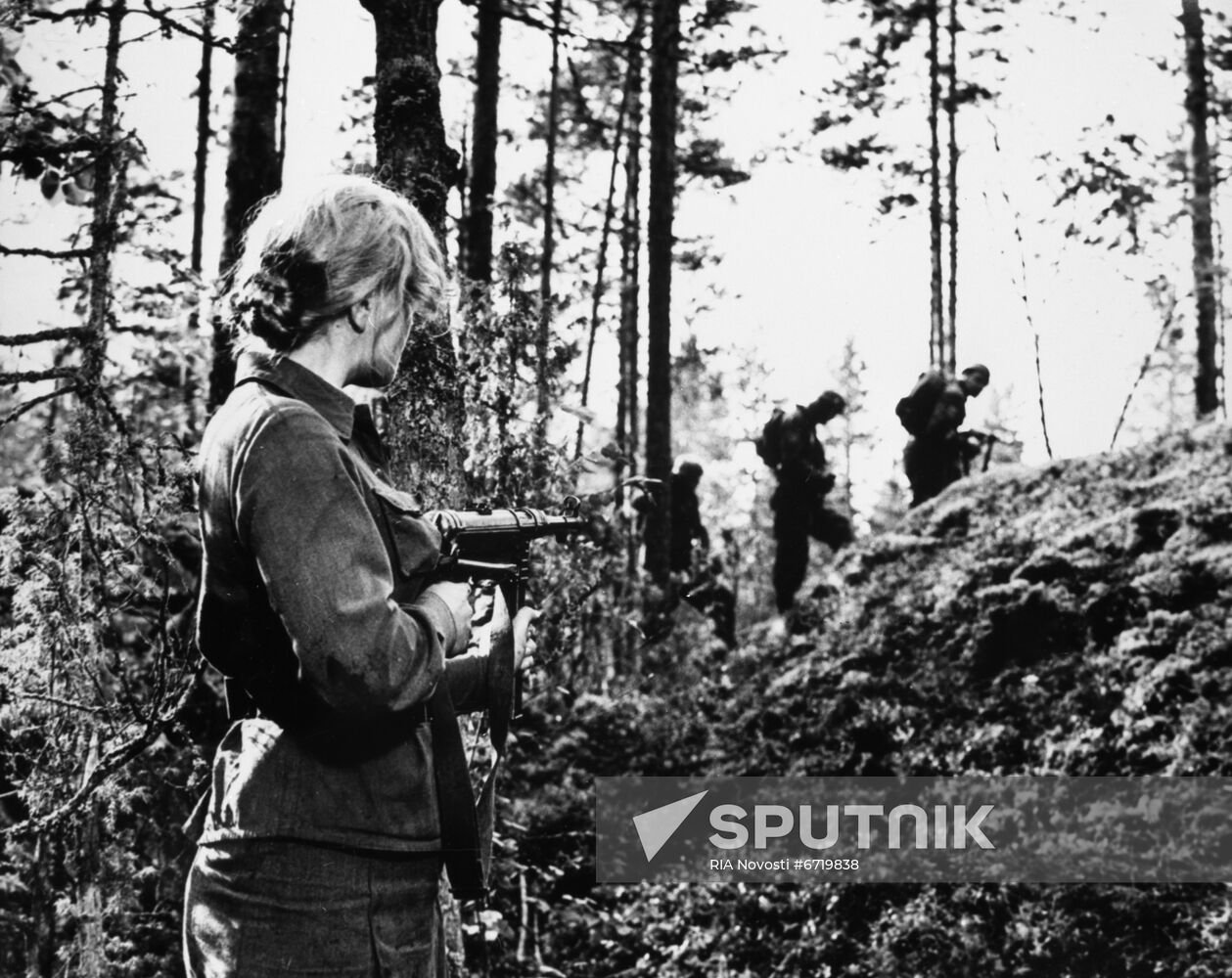 Still from film The Dawns Are Quiet Here