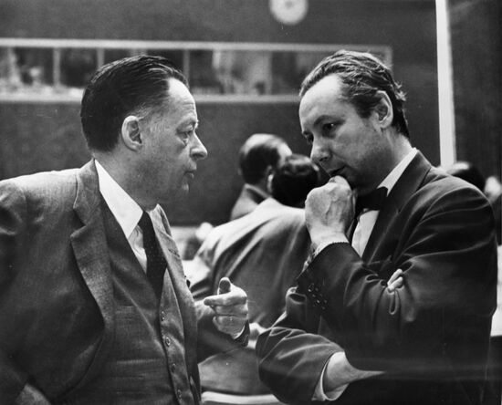 Permanent Representative of Soviet Union to UN Nikolai Fedorenko