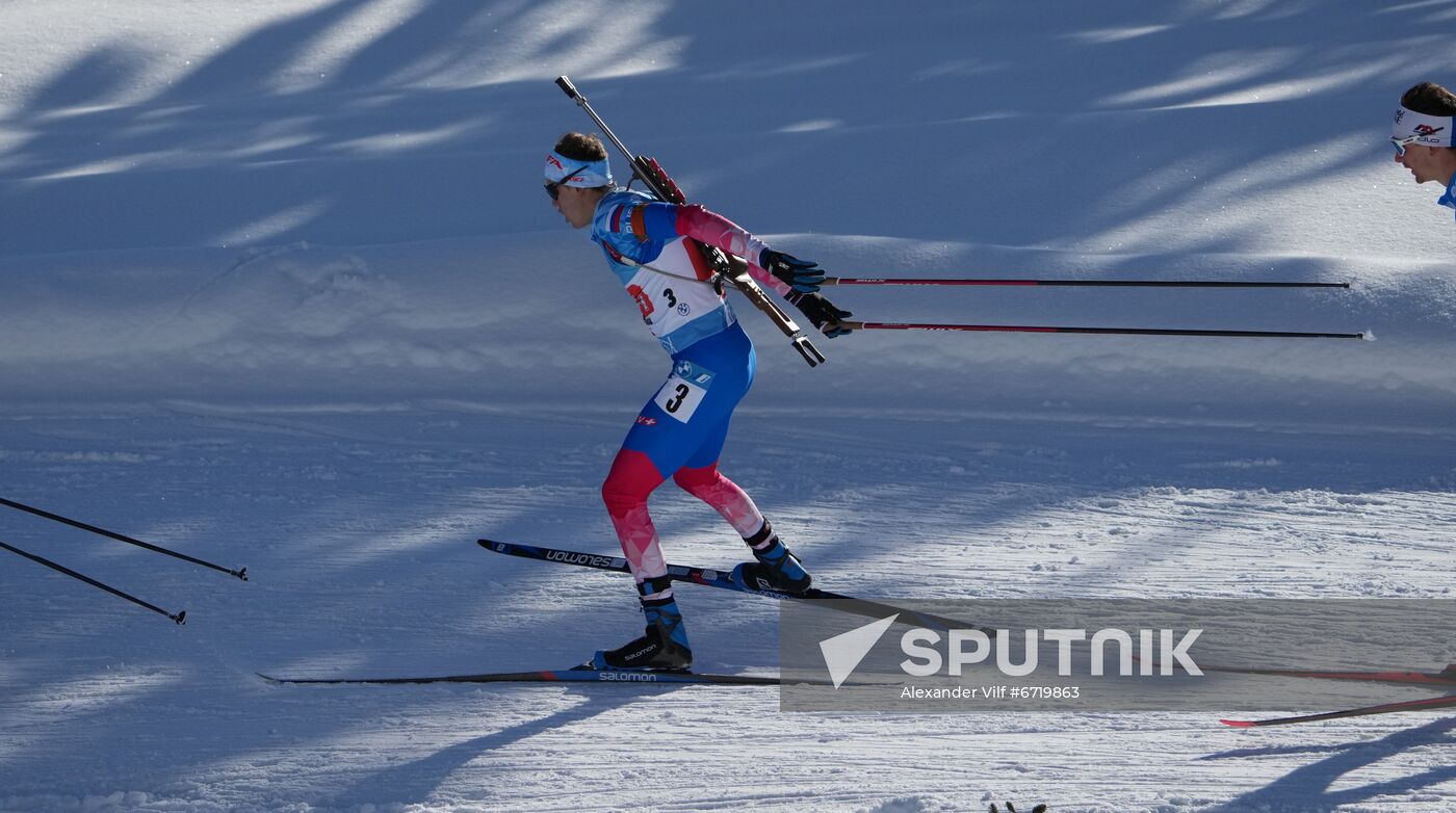 Austria Biathlon World Cup Men