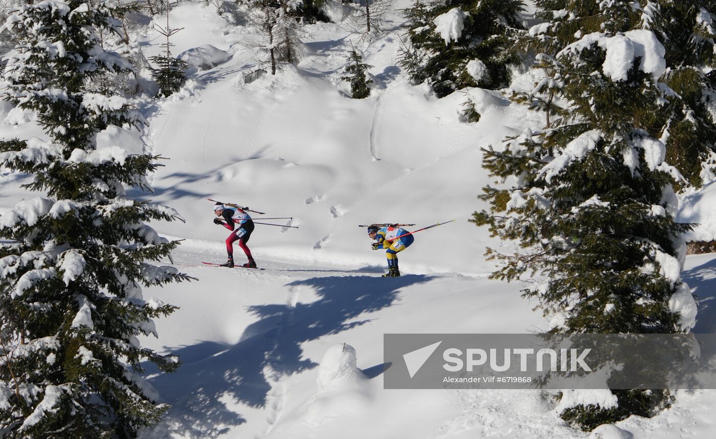 Austria Biathlon World Cup Men