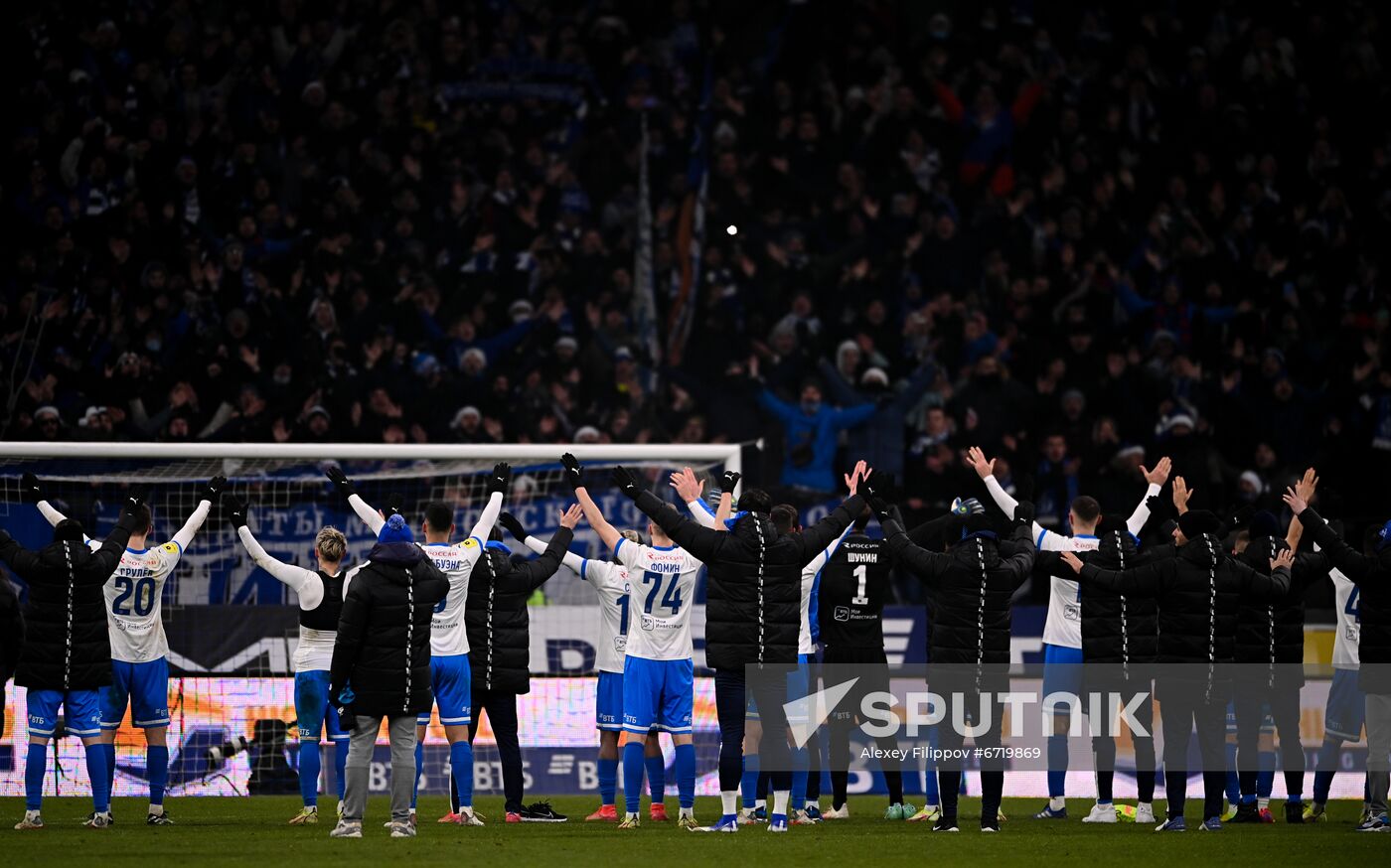 Russia Soccer Premier-League Dynamo - Zenit