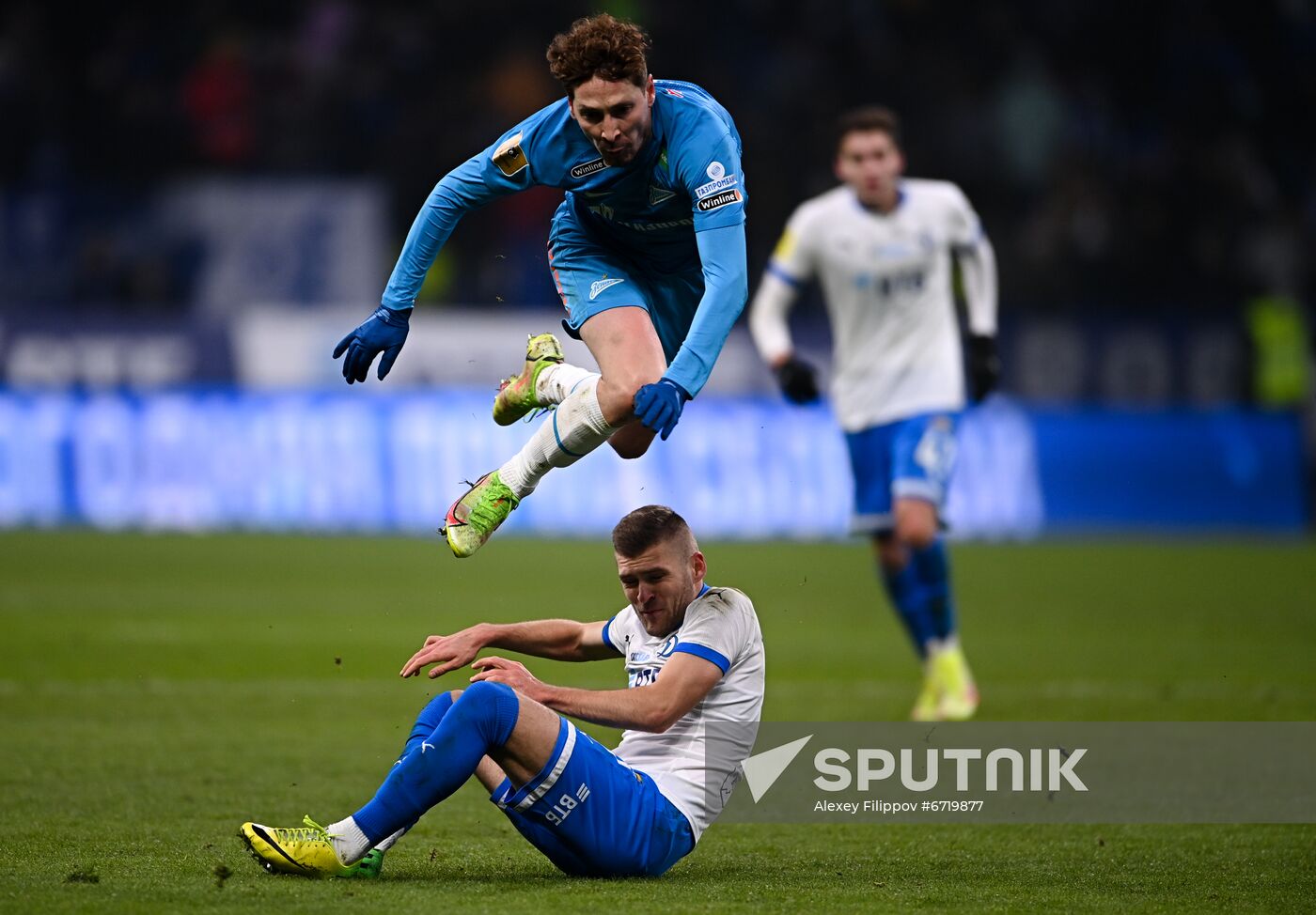 Russia Soccer Premier-League Dynamo - Zenit