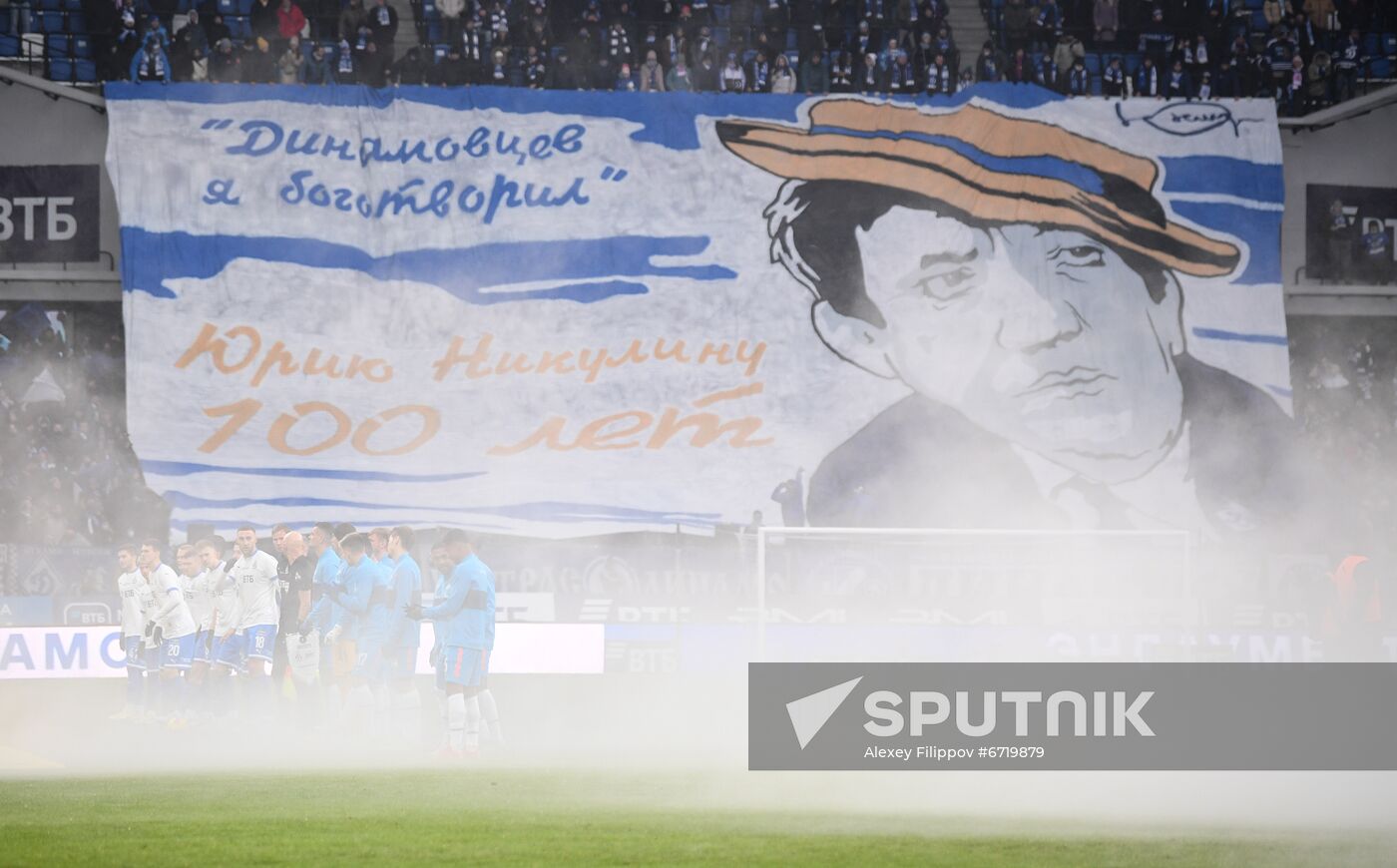 Russia Soccer Premier-League Dynamo - Zenit