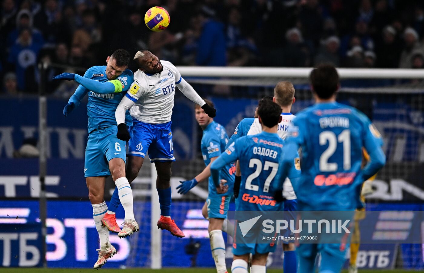 Russia Soccer Premier-League Dynamo - Zenit