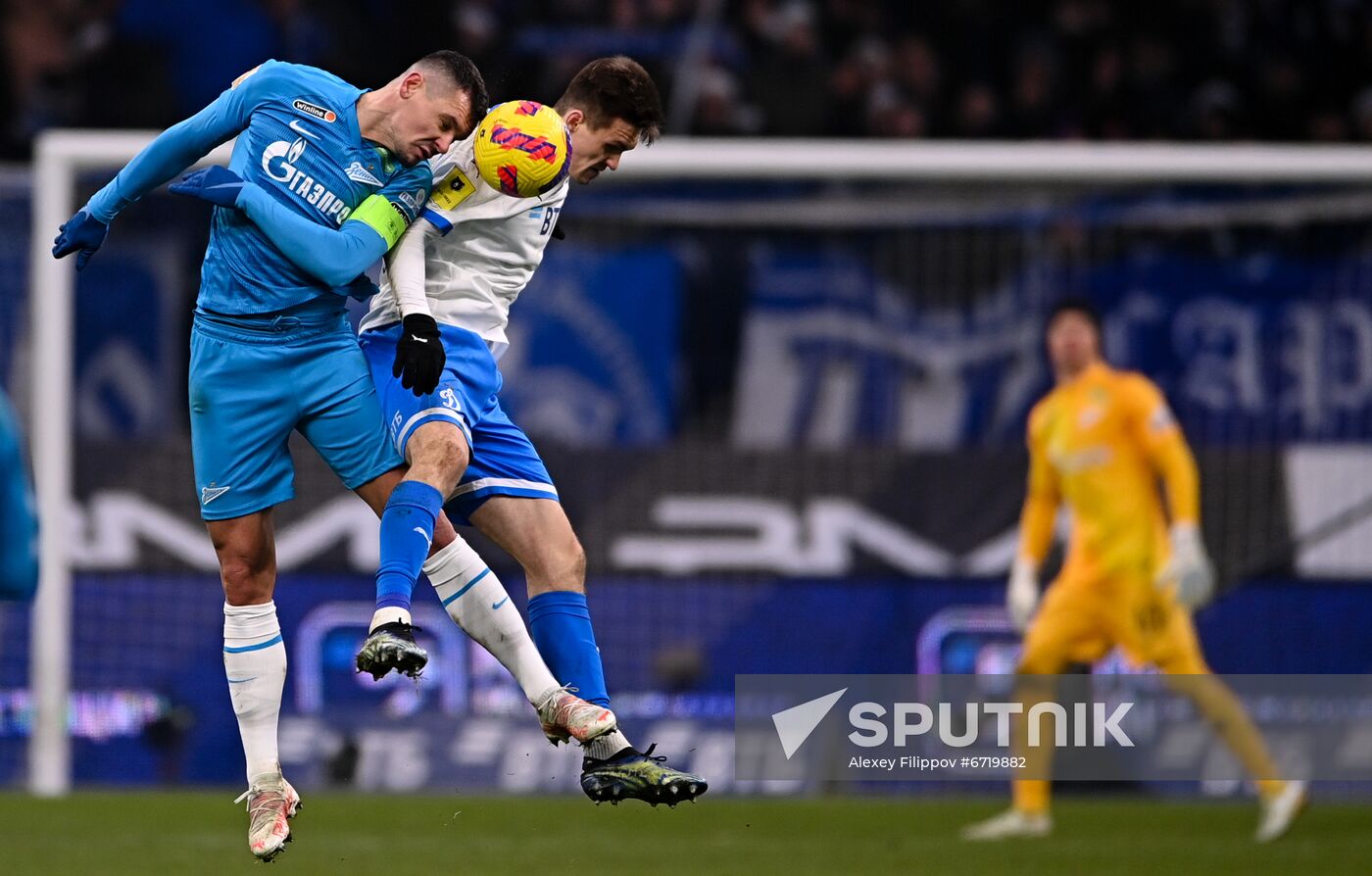 Russia Soccer Premier-League Dynamo - Zenit