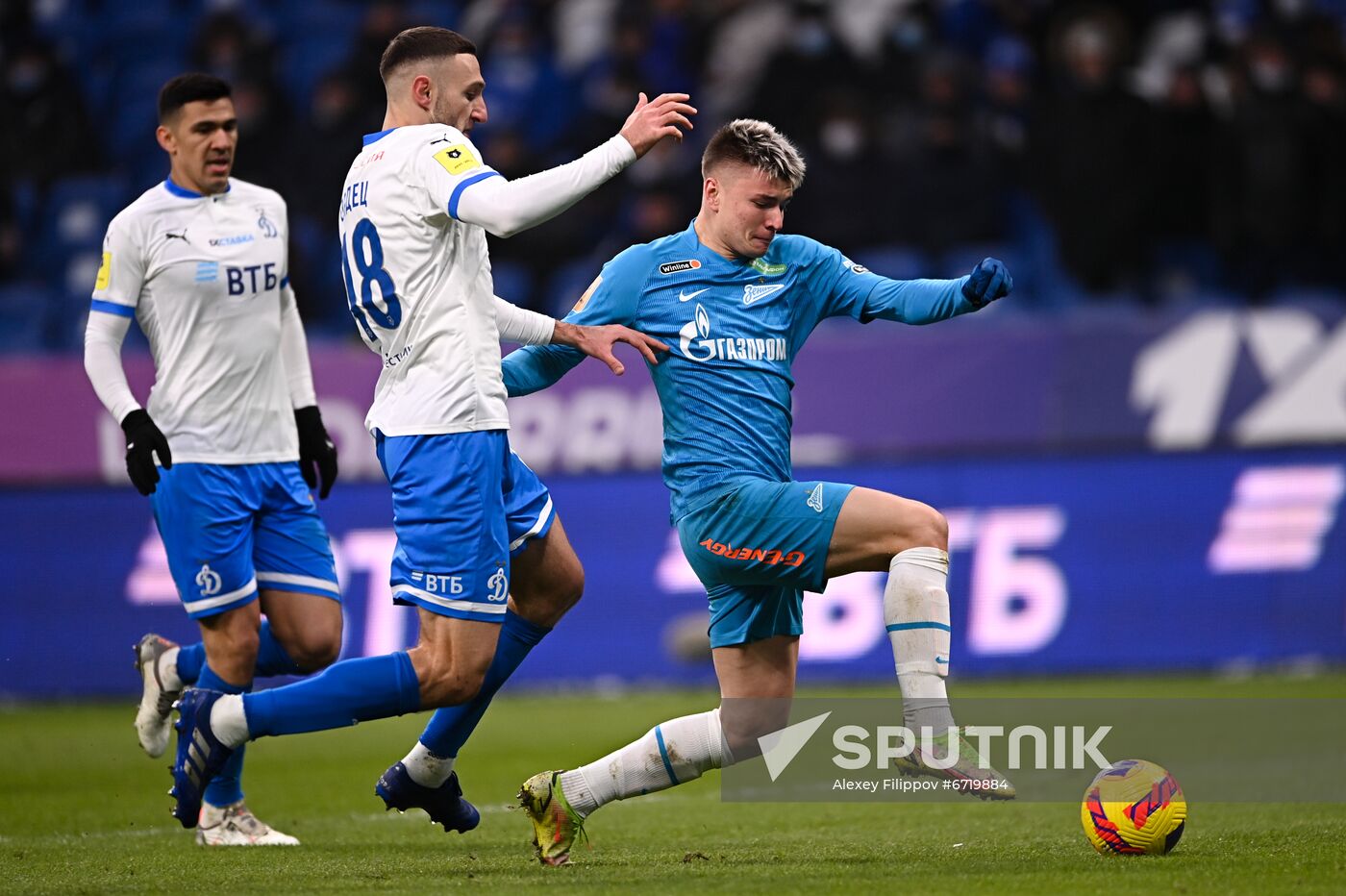 Russia Soccer Premier-League Dynamo - Zenit